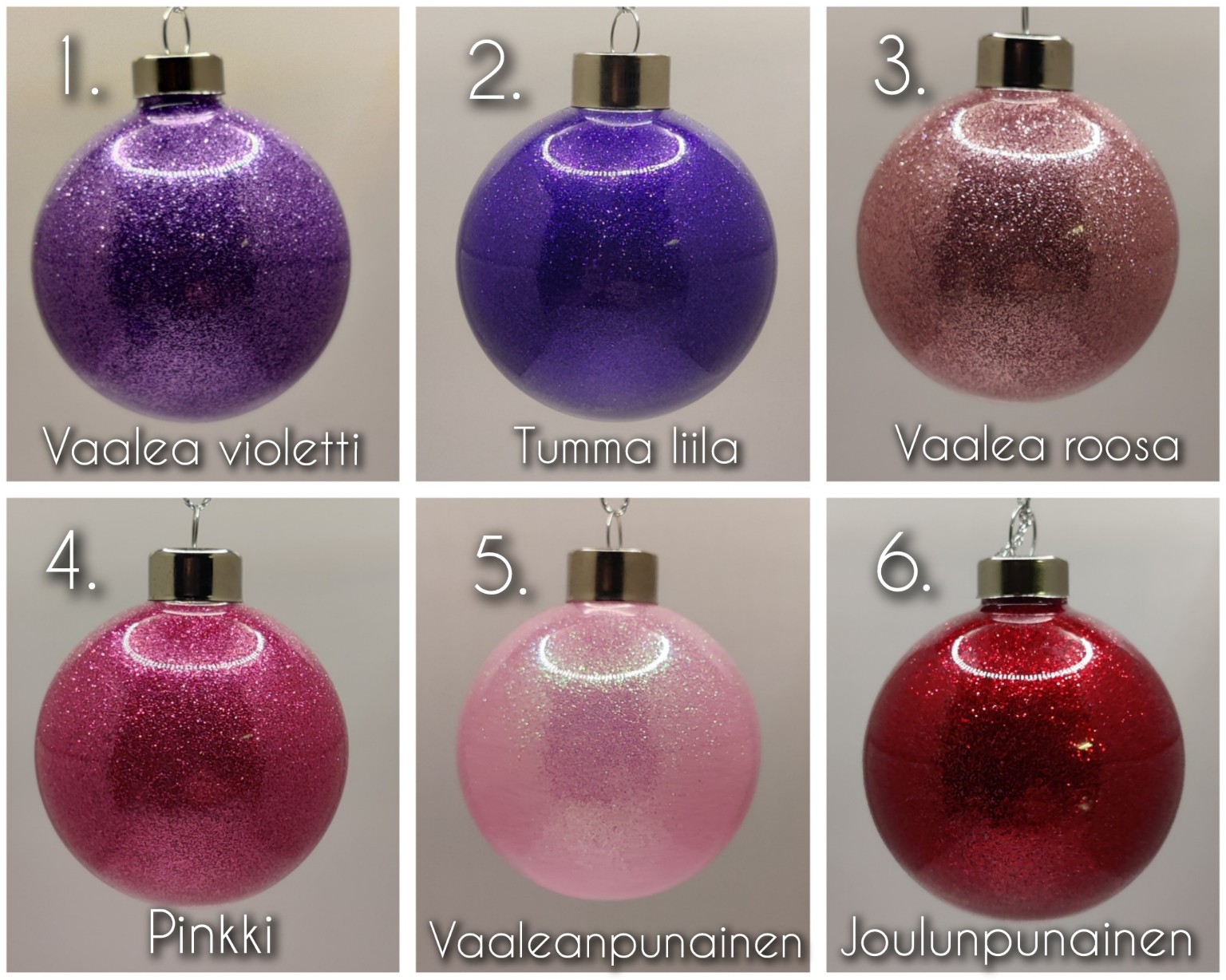 Värivaihtoehdot
